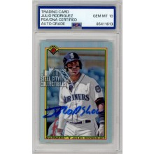 Julio Rodriguez 2019 Bowman Throwback J Rod Show Autograph Card #90B-JR PSA/DNA 10