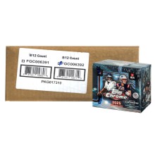 2025 Topps Chrome Football Hobby Jumbo 8-Box Case
