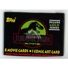 1992 Topps Jurassic Park Deluxe Gold Series Pack