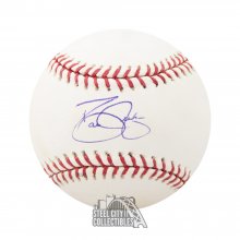 david justice autographed baseball