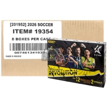 2026 Panini Revolution K League Soccer Hobby 8-Box Case