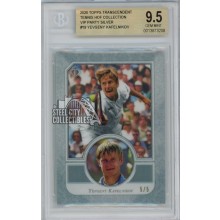 Yevgeny Kafelnikov 2020 Topps Transcendent VIP Silver Card #19 5/5 BGS 9.5 Gem