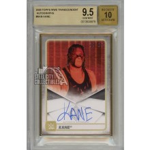 Kane 2020 Topps Transcendent WWE Autograph Card 24/25 BGS 9.5