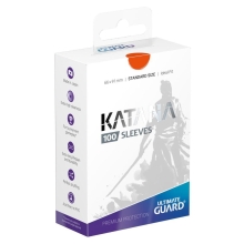 Ultimate Guard Standard Size Orange Katana Sleeves 100ct Box