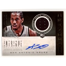 Kawhi Leonard 2012-13 Panini Intrigue Autograph Rookie Jersey Card #114 019/149