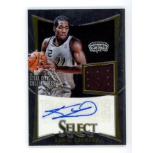 Kawhi Leonard 2012-13 Panini Select Autograph Rookie Jersey Card #250 186/249