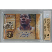 Kevin Durant 2013-14 Panini Gold Standard Autograph Card #12 25/50 BGS 9.5 Gem