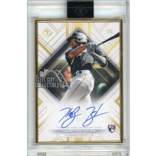 Ke'Bryan Hayes 2021 Bowman Transcendent Icons Deco Gold Rookie Autograph 1/1