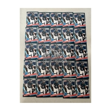 Kenneth Gainwell 2021 Panini Donruss Rated Rookie Retro BW34 /2231 25-Card Lot