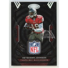 Keyshawn Johnson 2022 Panini Certified Black Laundry Tag Patch Card #MM-KJ 1/1