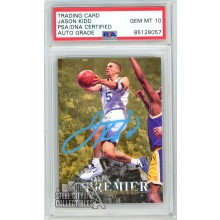 Jason Kidd 1994-95 Upper Deck SP Autograph Rookie Card #2 PSA/DNA 10 (Blue)
