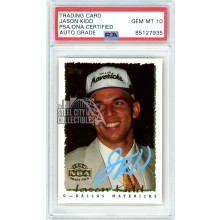Jason Kidd 1994-95 Topps Basketball Autograph Rookie Card #37 PSA/DNA 10 (Blue)