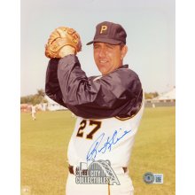 Ron Kline Autographed Pittsburgh Pirates 8x10 Photo - BAS