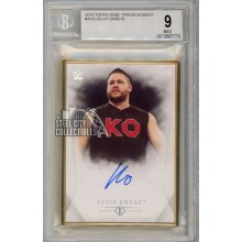 Kevin Owens 2019 Topps Transcendent Autograph Card 14/25 BGS 9 Mint