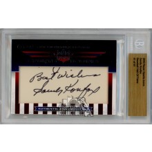 Sandy Koufax 2010 Razor Sports Icons Cut Autograph Card 41/41 BAS