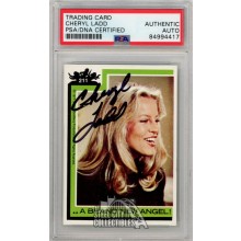 Cheryl Ladd 1977 Charlie's Angels Autograph Card #211 PSA/DNA