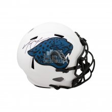 Trevor Lawrence Autographed Jaguars Lunar Eclipse Replica Full-Size Football Helmet - Fanatics