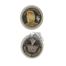 Mario Lemieux 1996 Enviromint Silver Coin 1 Troy Oz .999 Fine Silver