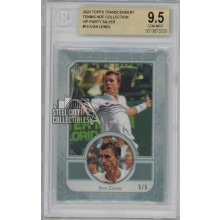 Ivan Lendl 2020 Topps Transcendent VIP Silver Card #13 5/5 BGS 9.5 Gem Mint