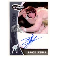Brock Lesnar 2009 Press Pass Fusion Autograph Card #SS-BL /10