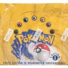 Pokemon Base Set 1 German Booster Box - 1st Edition | Steel City  Collectibles