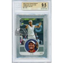 Li Na 2020 Topps Transcendent Tennis VIP Silver Card #4 5/5 BGS 9.5