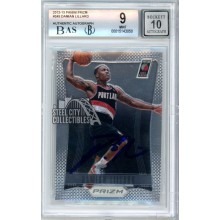 Damian Lillard 2012-13 Panini Prizm Autograph Rookie #245 Graded BGS 9 BAS 10