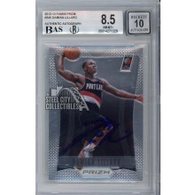 Damian Lillard 2012-13 Panini Prizm Autograph Rookie Card #245 BGS 8.5 BAS 10