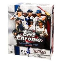 2026 Topps Chrome Baseball Logofractor Edition Box