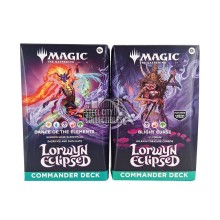 Magic the Gathering Lorwyn Eclipsed Commander 2-Deck Lot