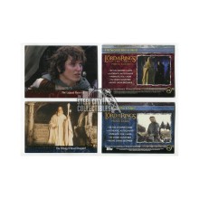 2002-2003 Topps Lord of the Rings Two Towers P2 and Return of the King P2 Promo 16-Card Lot