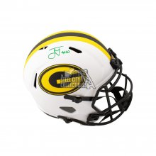 Jordan Love Autographed Packers Lunar Eclipse Replica Full-Size Football Helmet - BAS COA