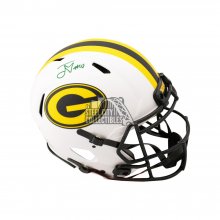 Jordan Love Autographed Packers Lunar Eclipse Authentic Full-Size Football Helmet - BAS COA
