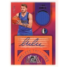 Luka Doncic 2018-19 Panini Donruss Autograph Rookie Jersey Card #TT-LDC 92/99
