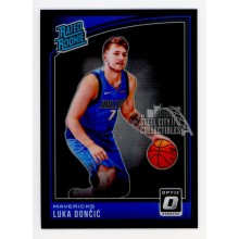Luka Doncic 2018-19 Panini Donruss Optic Purple Rated Rookie Card #177