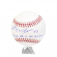 Gavin Lux 10/3/2019 HR In 1st Post Season AB Autographed Official MLB Baseball - PSA/DNA COA