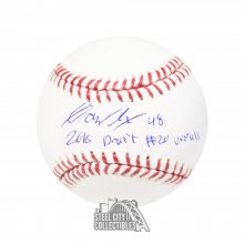 Gavin Lux 2016 Draft #20 Overall Autographed Official MLB Baseball - PSA/DNA COA