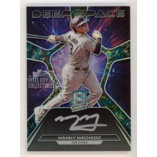 Manny Machado 2022 Panini Spectra Deep Space Autograph Card #DSS-MM 8/8