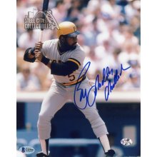 Bill "Maddog" Madlock Autographed Pittsburgh Pirates 8x10 Photo - BAS COA