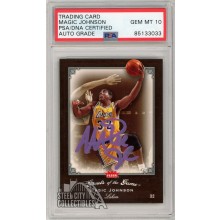 Magic Johnson 2005-06 Fleer Greats Autograph Card #54 PSA/DNA 10 (Purple)
