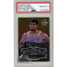 Magic Johnson 2012-13 Panini Brilliance Autograph Card #8 PSA/DNA 10 (Purple)