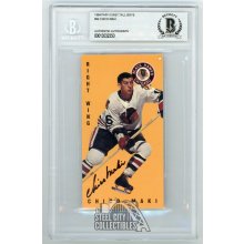 Chico Maki 1994 Parkhurst Tall Boys Autographed Card #24 - BAS