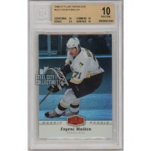 Evgeni Malkin 2006-07 Flair Showcase Rookie RC Card #322 BGS 10 Pristine