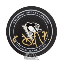 Evgeni Malkin Autographed Pittsburgh Penguins Hockey Puck - JSA COA