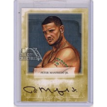 Peter Manfredo 2010 Ringside Round 2 Boxing Gold Autograph Card #A-PMJ1 /10