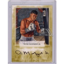 Peter Manfredo 2010 Ringside Round 2 Boxing Gold Autograph Card #A-PMJ2 /10