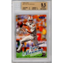 Peyton Manning 1998 Fleer Ultra Rookie Card #201 BGS 9.5 Gem Mint