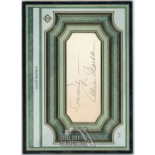 Alice Marble 2020 Topps Transcendent Tennis Oversized Cut Signature