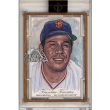 Juan Marichal 2019 Topps Transcendent Franchise Favorites Sketch Card 1/1