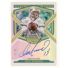 Dan Marino 2020 Panini Plates & Patches Mystic Marks Autograph Card #MY-DM 05/10